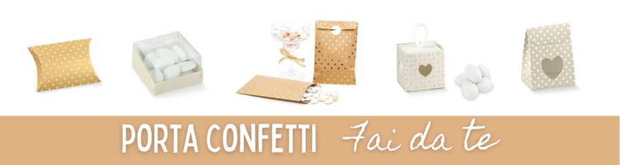 Banner per scatole di confetti 