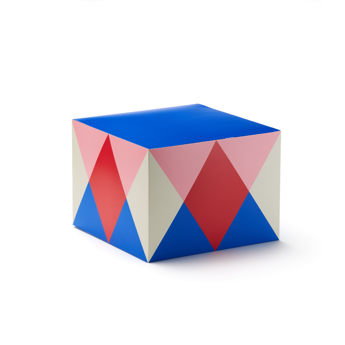 Scatola panettone basso fantasia circus