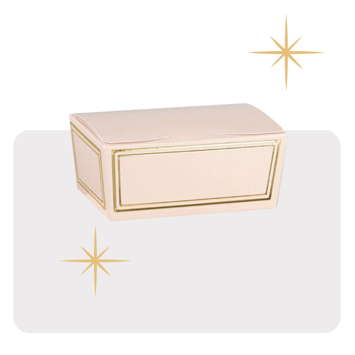 Scatola per pasticceria rosa