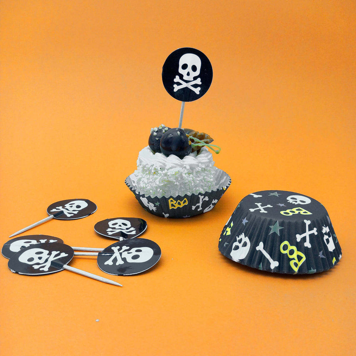 Set di pirottini grafica halloween