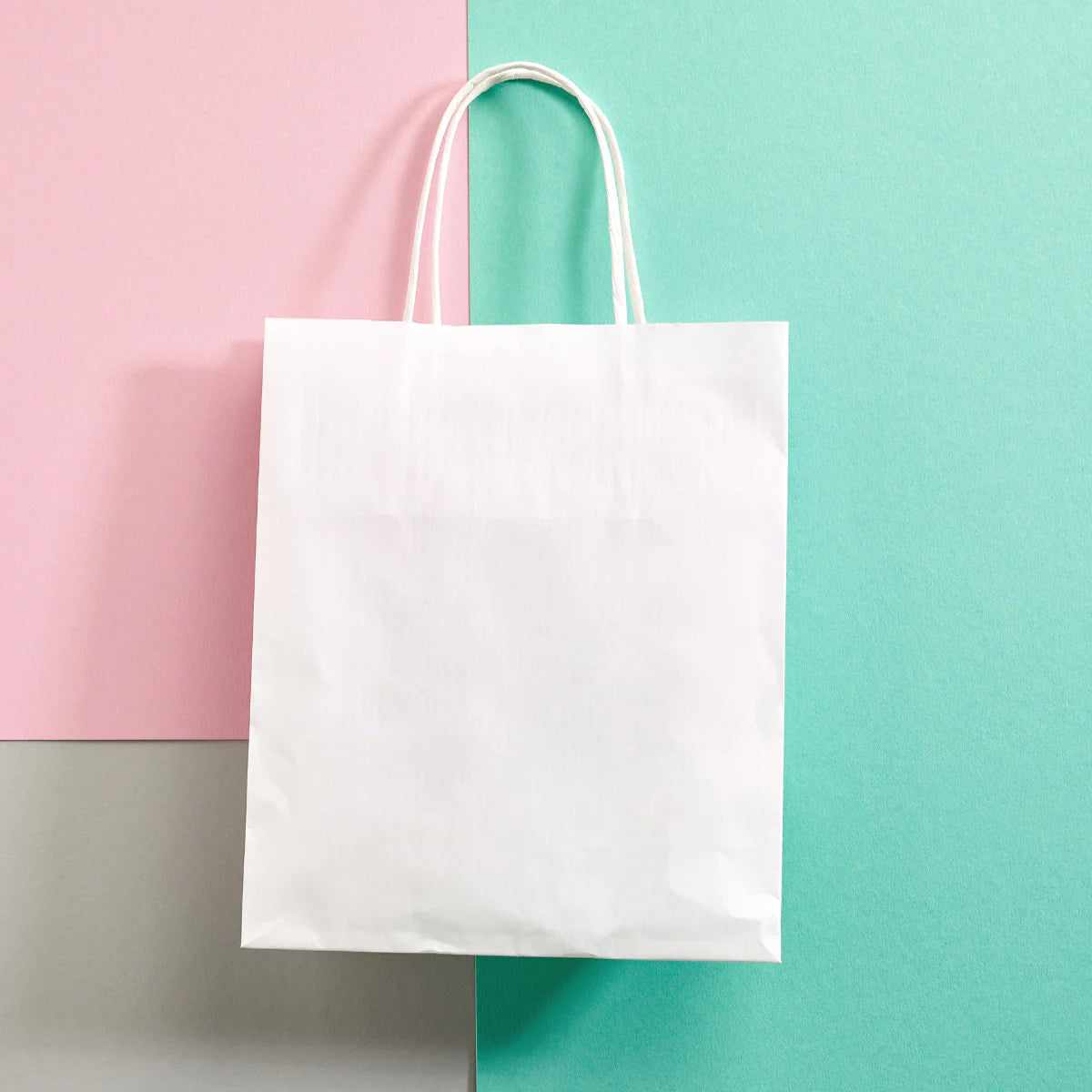 Shopper di carta bianca