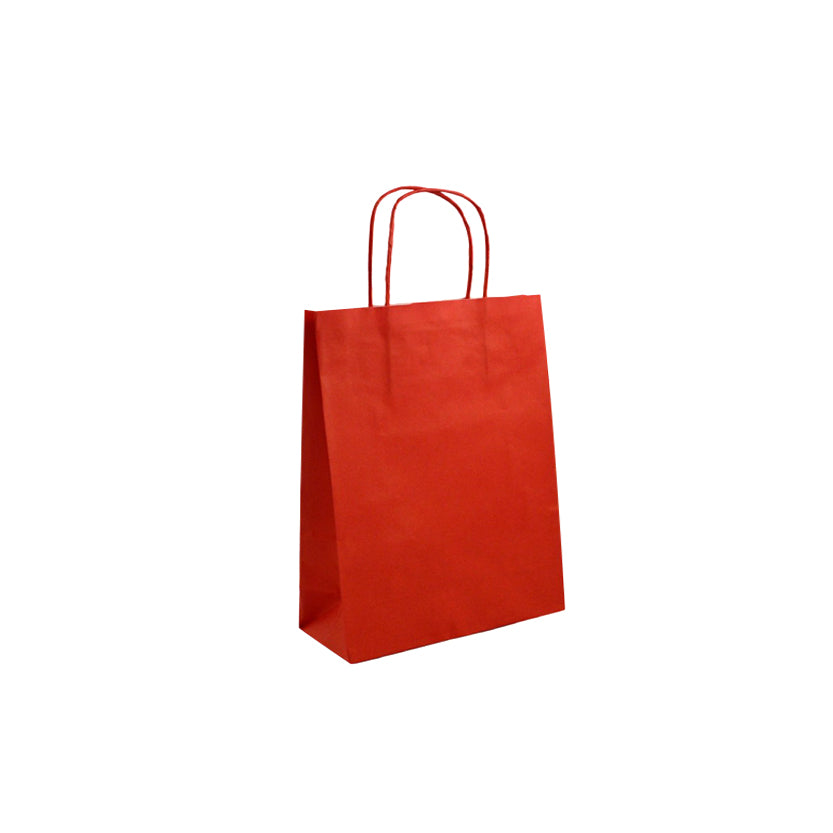 Shopper di carta rossa 