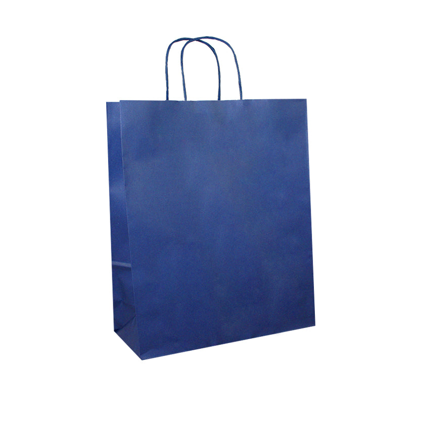 Shopper di carta blu 