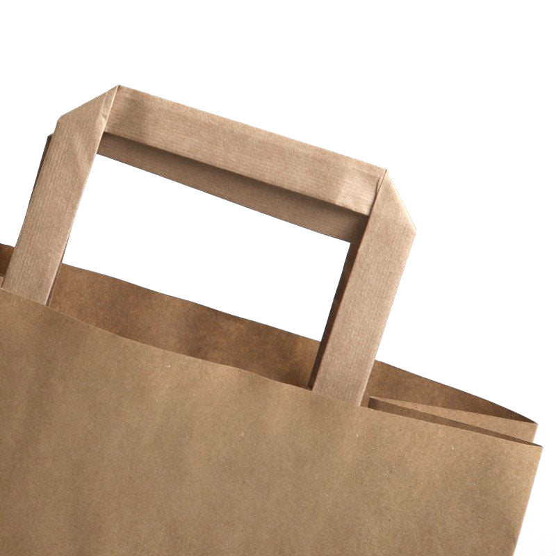 Shopper avana, dettaglio manico