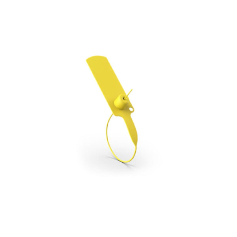 Sigillo in plastica giallo