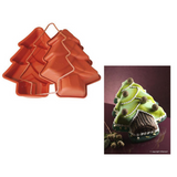 Stampo d silicone a forma di albero di natale e dolce a forma di albero di natale 