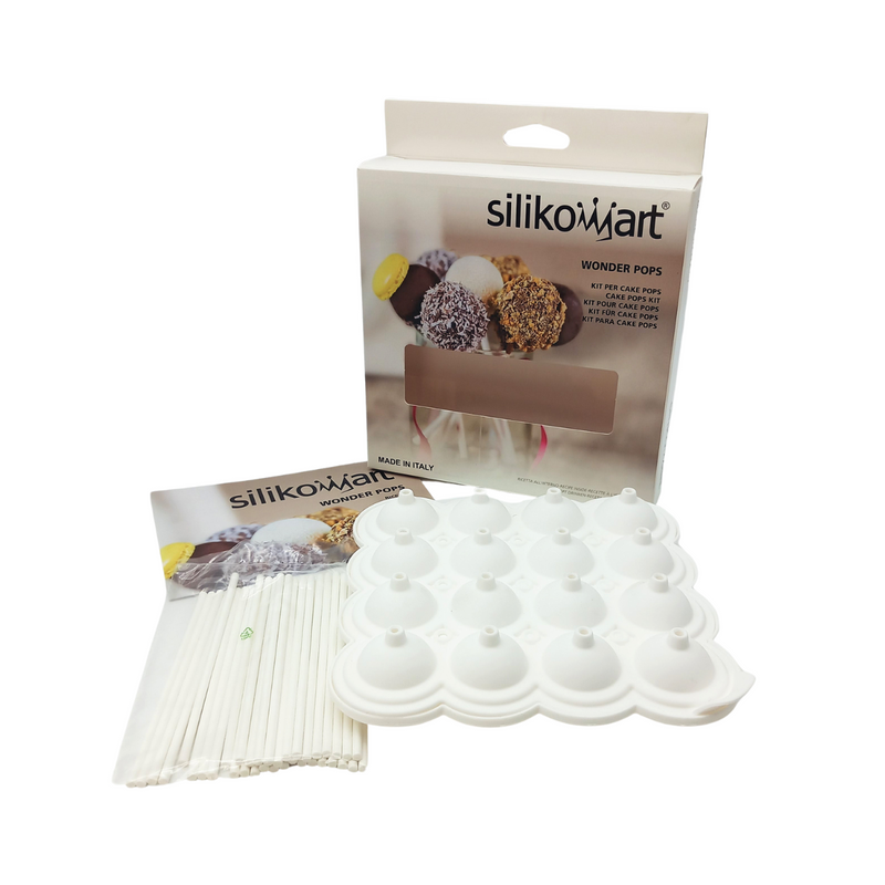 Stampo in silicone cake pops e usa confezione 