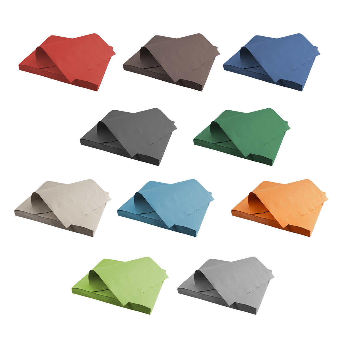 Tovaglietta paglia, impilata, tutti i colori disponibili