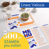 Tovagliette personalizzate linea veloce 