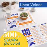 Tovagliette personalizzate linea veloce 