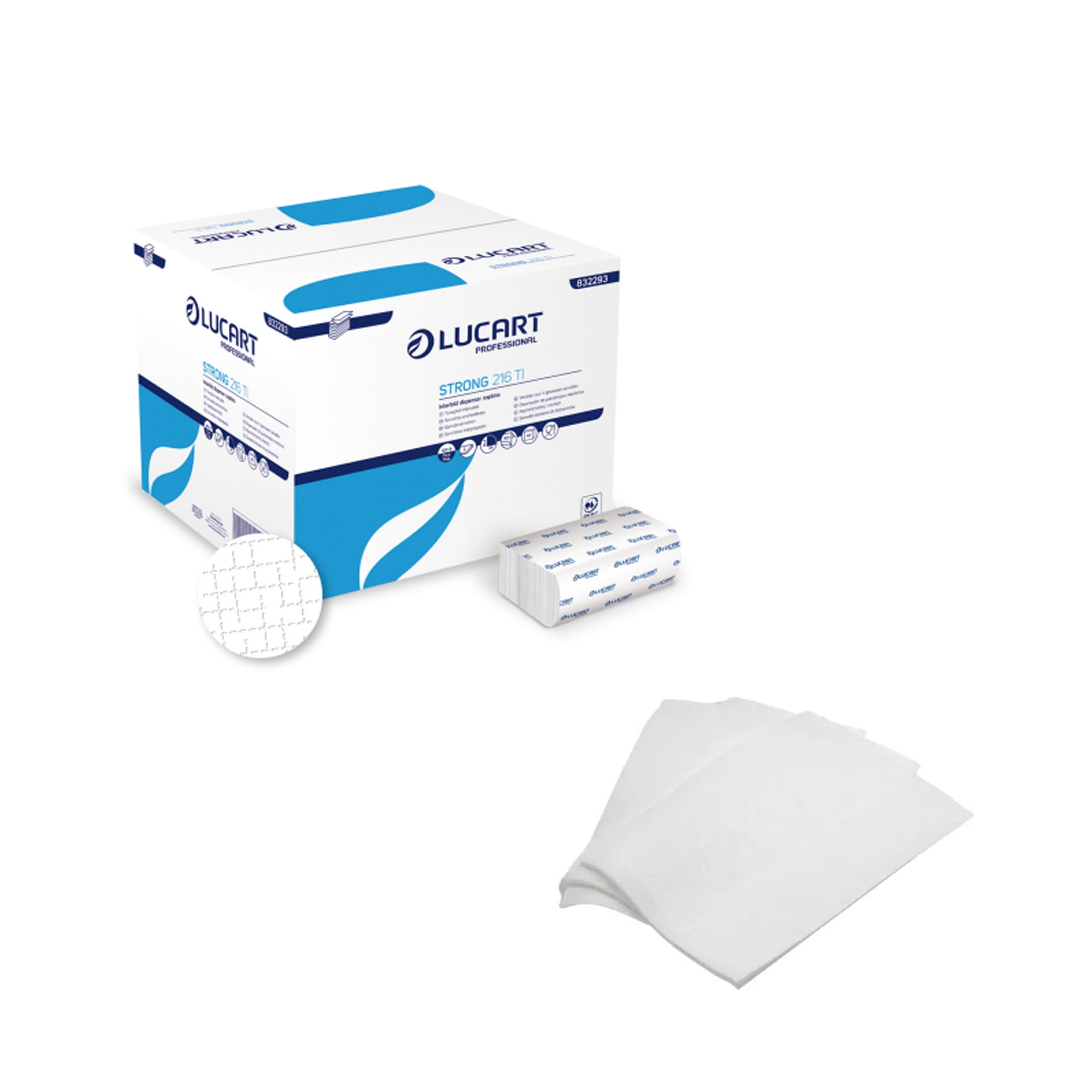 Tovaglioli da bar, sfusi  e nella loro confezione 