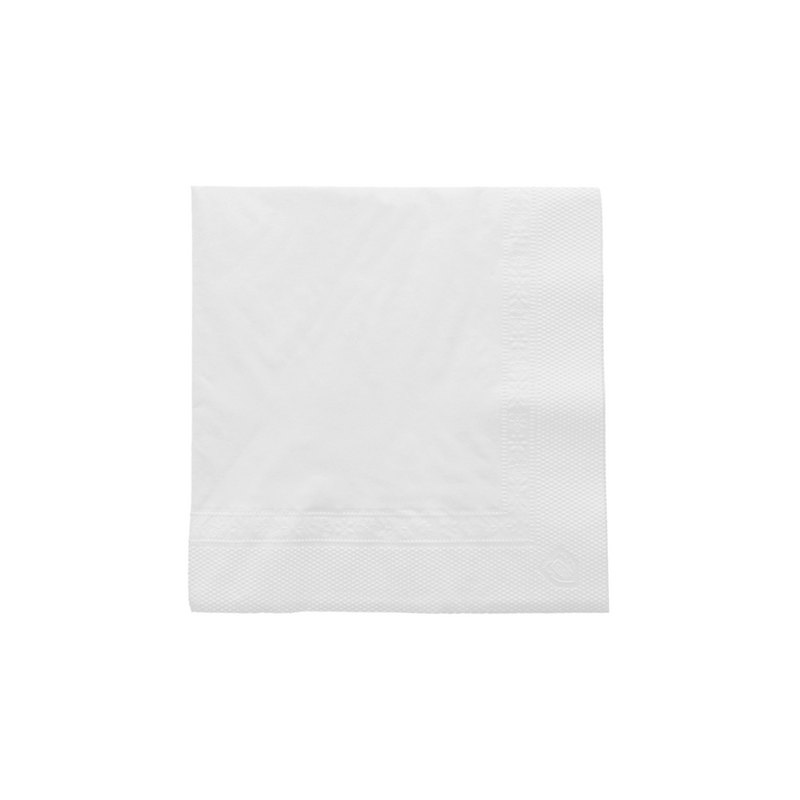 Tovagliolo di carta bianco 