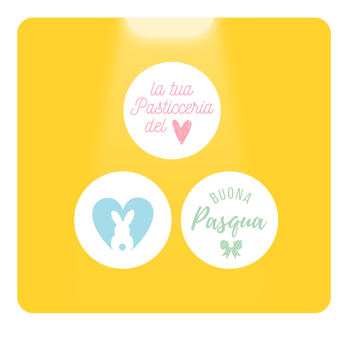 Etichette personalizzate per la pasqua 