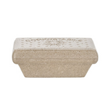 Vaschetta per gelato compostabile chiusa 