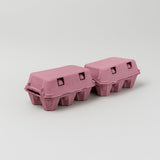 Vaschette portauova rosa – 100% compostabili € 0,188 Cad + Iva