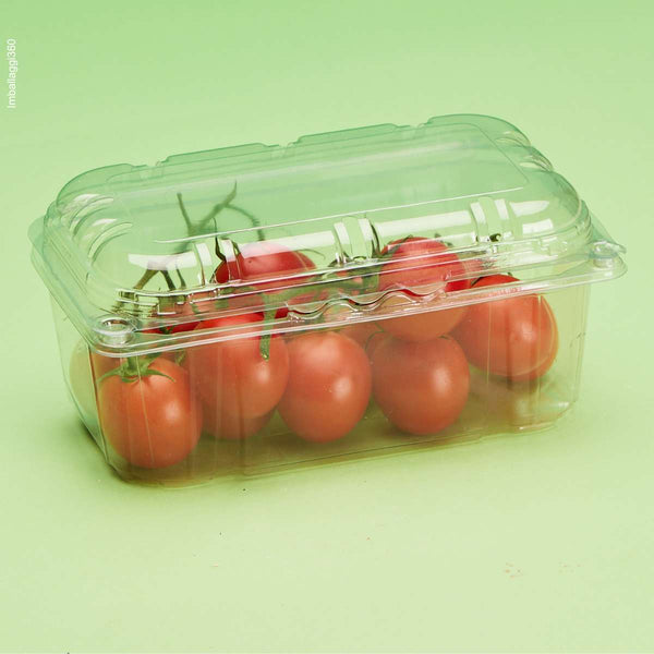 Vassoio Portatutto Divisorio Con Coperchio E Manico - 5 Scomparti Per Snack, Frutta, Noci E Caramelle, 26 Cm, Bianco