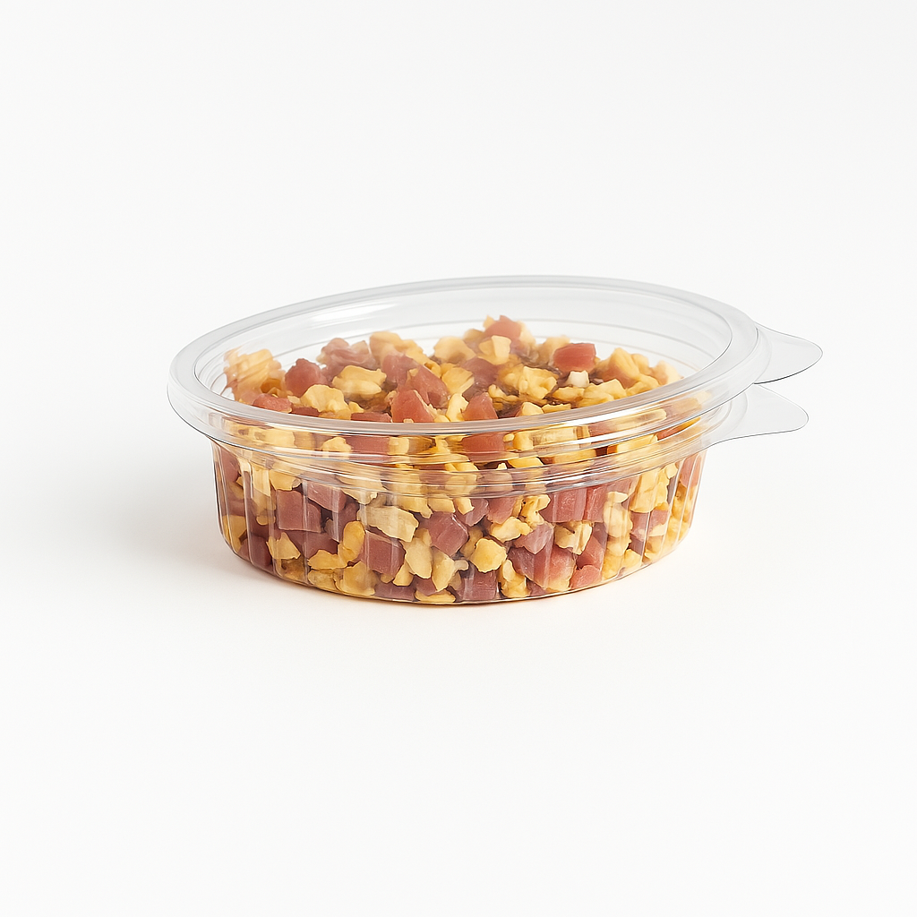 Vaschette trasparenti per alimenti ovali (cartone intero) € 0,09 Cad + Iva