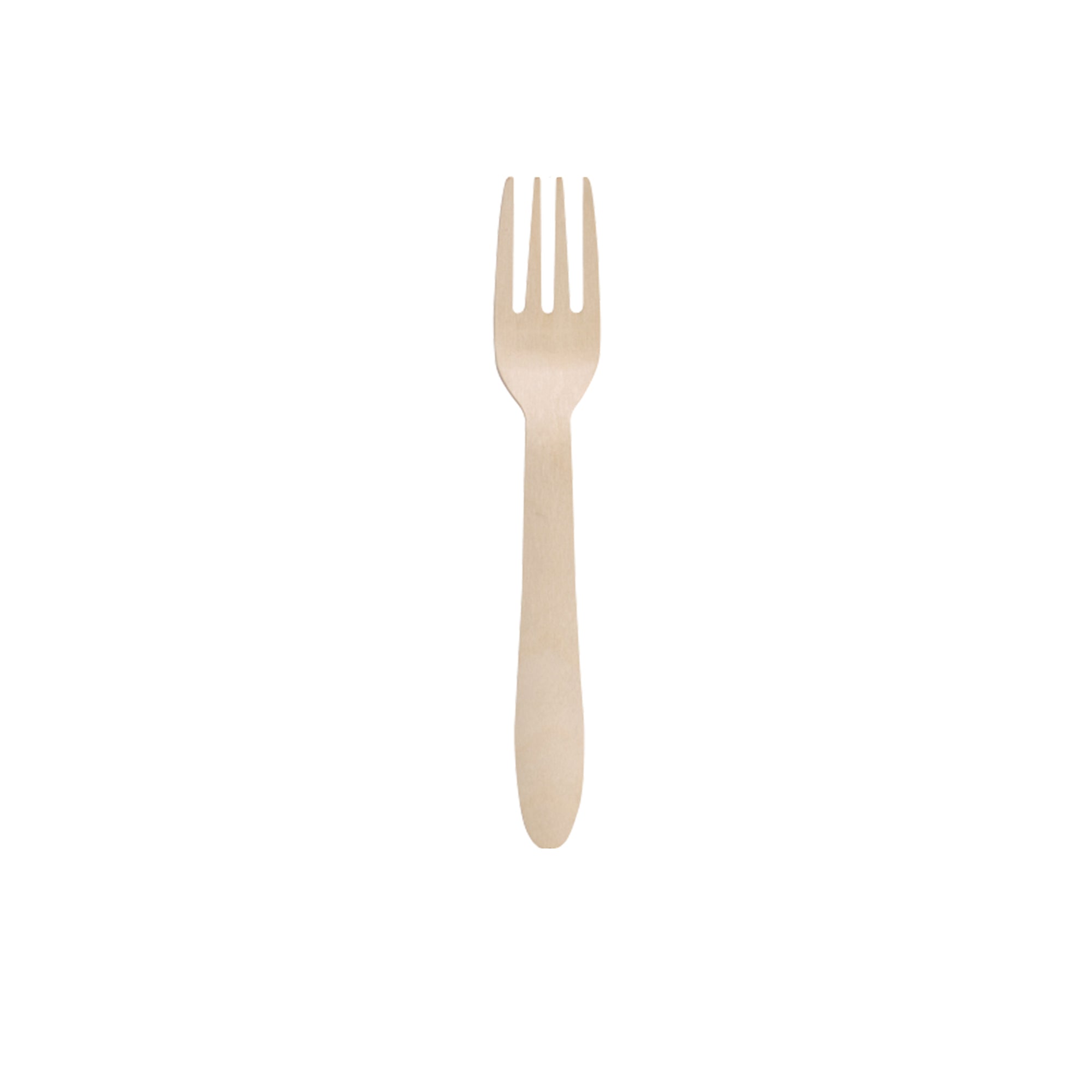 Forchetta di legno monouso