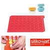 Stampo rosso di silicone per macarons