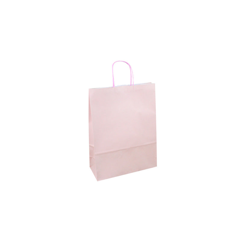 Shopper di carta rosa 