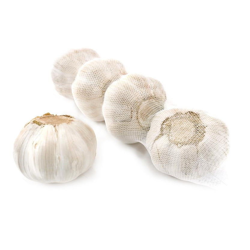Aglio nella retina bianca 