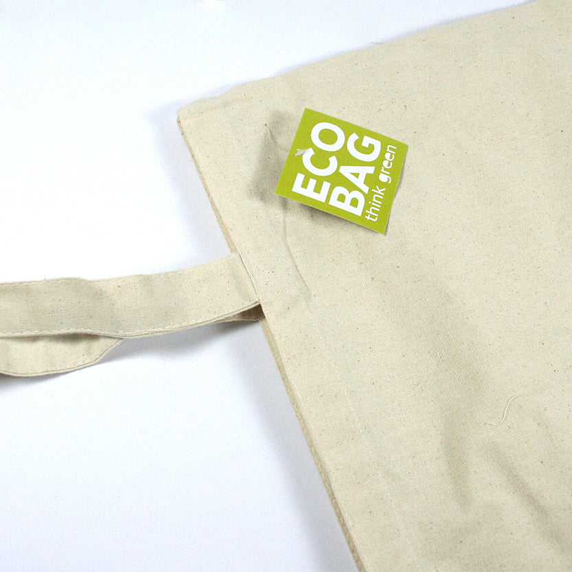 Dettaglio busta di stoffa eco bag