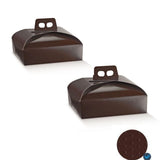 20 pz Scatola porta torta marrone cioccolato da € 0,97 Cad + Iva