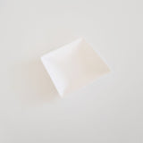 Piattino quadrato bianco 