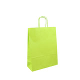 25 pz Shopper in carta colore verde da € 0,396 Cad + Iva