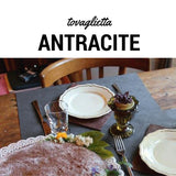 Banner per tovagliette color antracite 