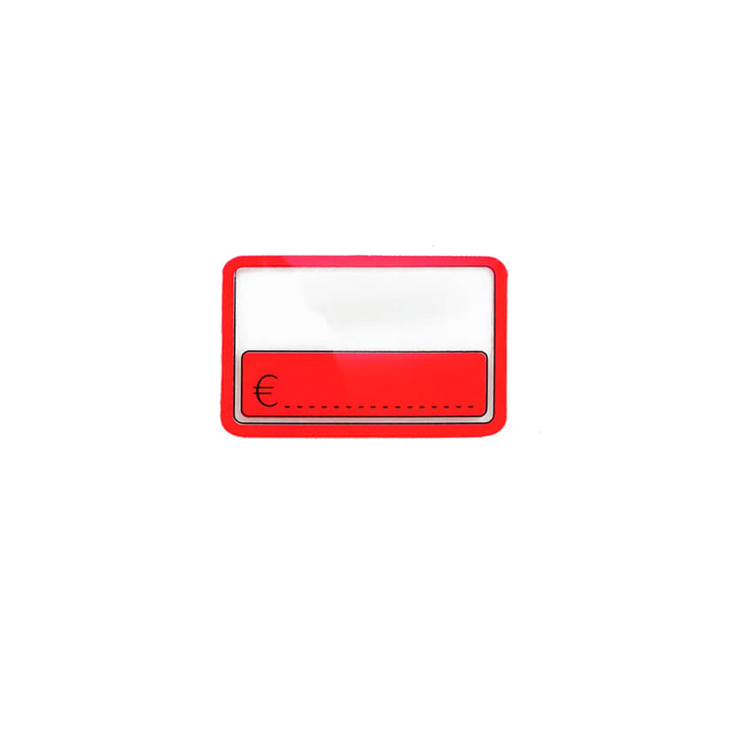 Cartellino rosso per prezzo
