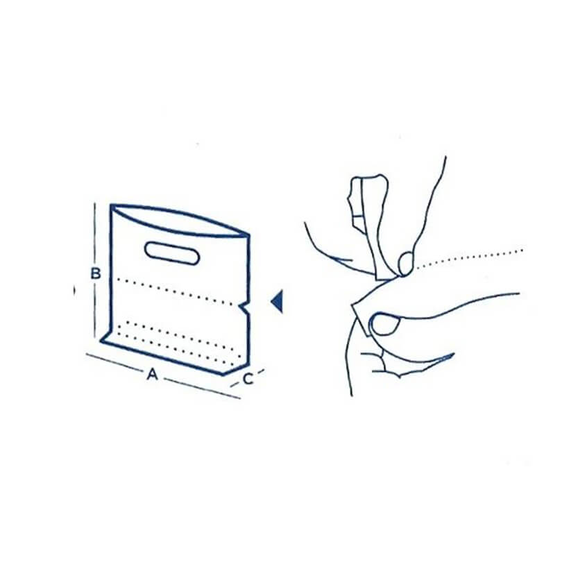 Disegno di uno strappo