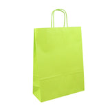 Shopper di carta verde acido