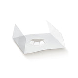 Base per uovo di pasqua trasparente in plastica, vuota 