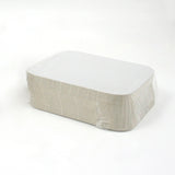 Coperchi nella loro confezione per vaschette di alluminio 