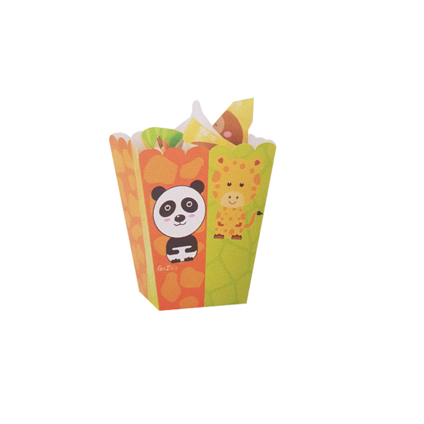 Porta patatine Box party fantasia zoo