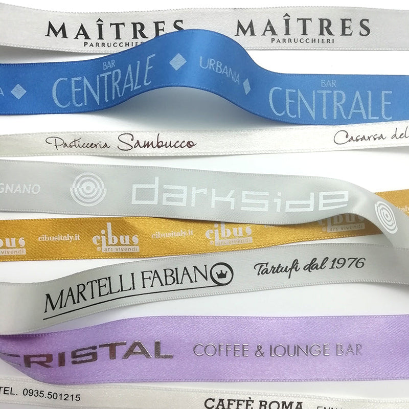Vari nastri, diverso colore, personalizzati