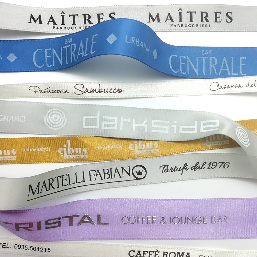 Vari nastri, diverso colore, personalizzati