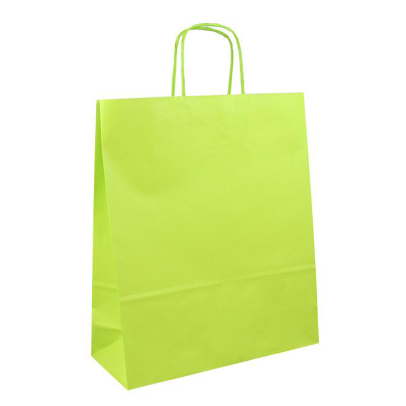 Shopper di carta verde