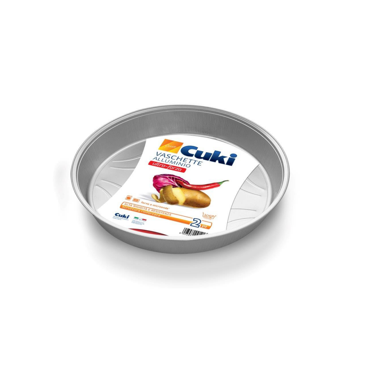 Vaschetta in alluminio cuki