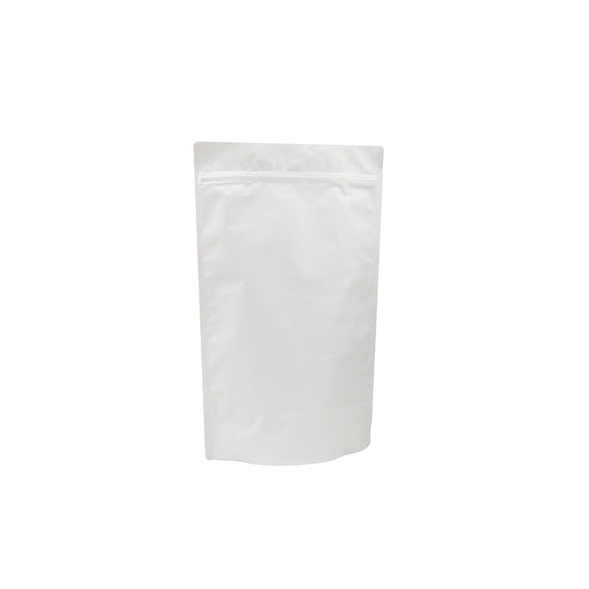 Busta bianca con zip