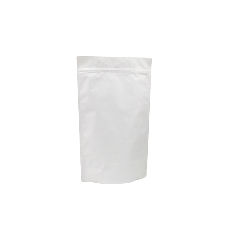 Busta bianca con zip