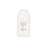 Cartellino bianco with love