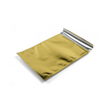 Busta con zip dorata