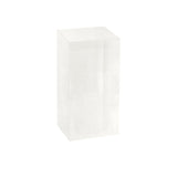 Scatola rettangolare di plastica trasparente 