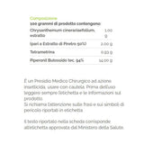 Tabella composizione di un presidio medico 