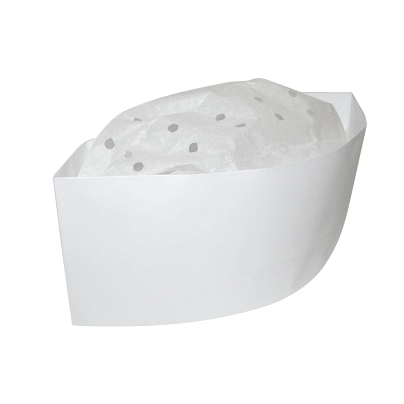 Copricapo monouso bianco