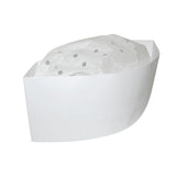 Copricapo monouso bianco