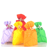 Buste da regalo piene, di diversi colori 