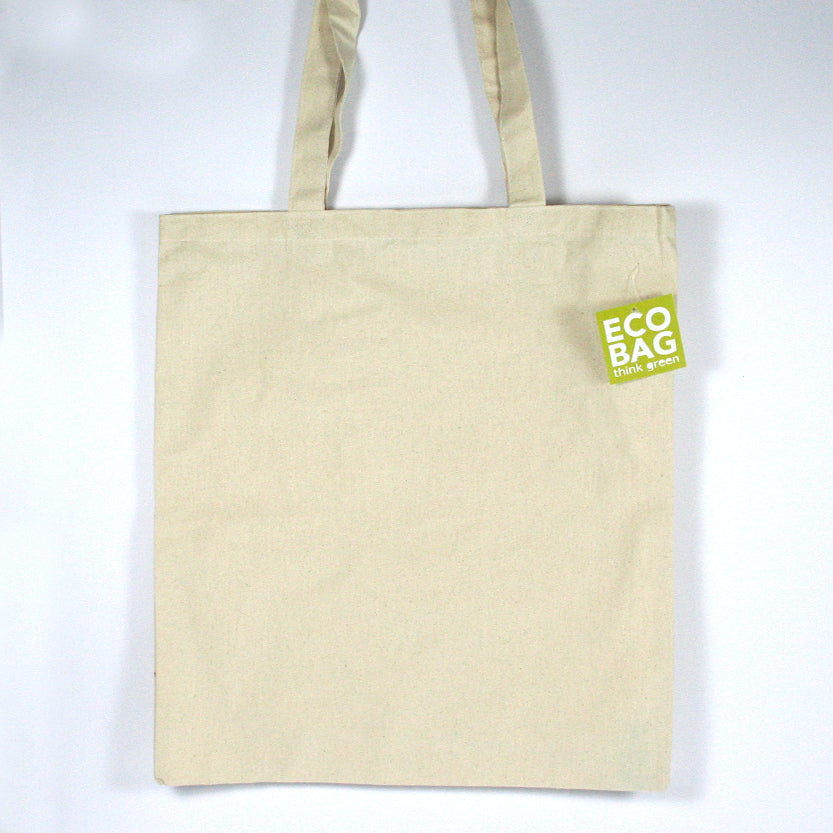 Shopper di tela eco bag panna